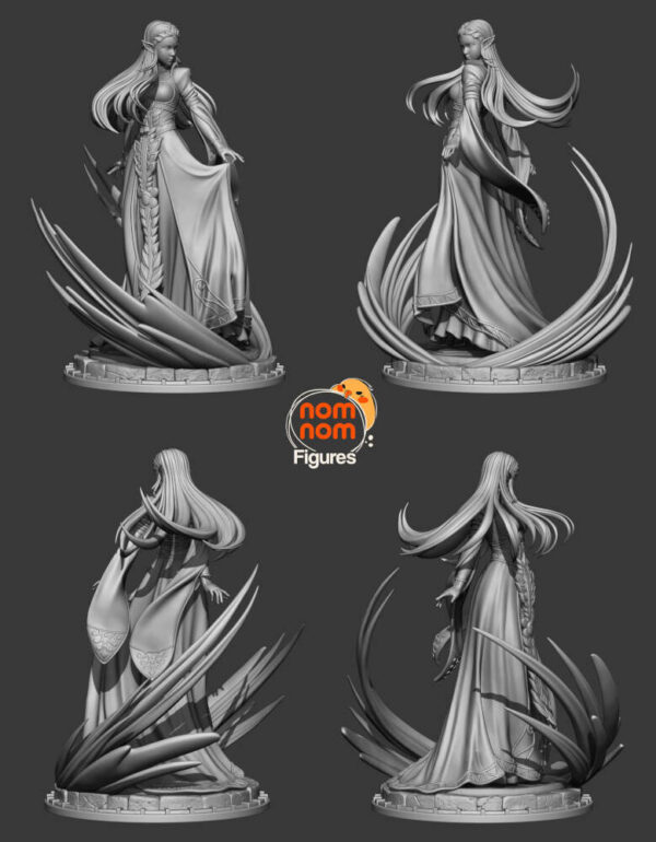 Princess Zelda 3D Model Figure NomNom - Image 6