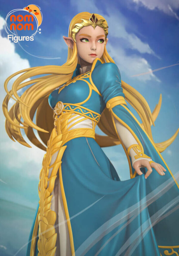 Princess Zelda 3D Model Figure NomNom