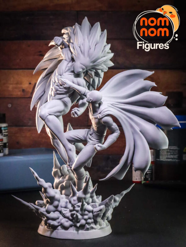 Saitama vs Boros Man3D Model Figure NomNom - Image 3