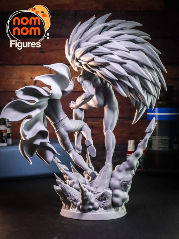 Saitama vs Boros Man3D Model Figure NomNom - Image 4