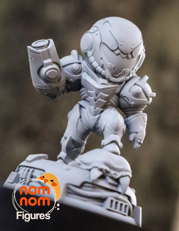 Samus from Metroid Chibi 3D Model Figure NomNom - Image 2