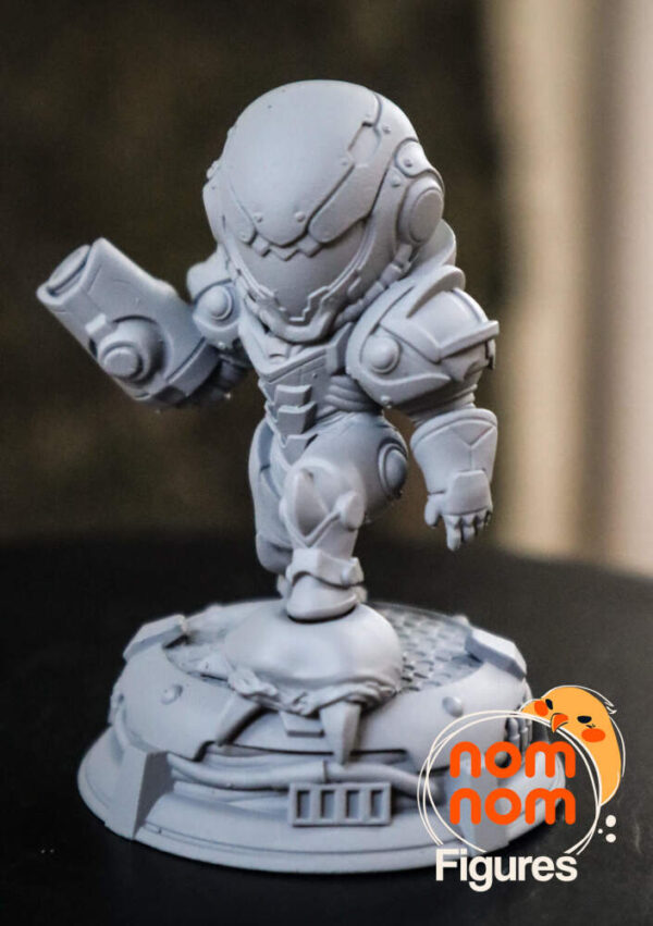 Samus from Metroid Chibi 3D Model Figure NomNom - Image 3