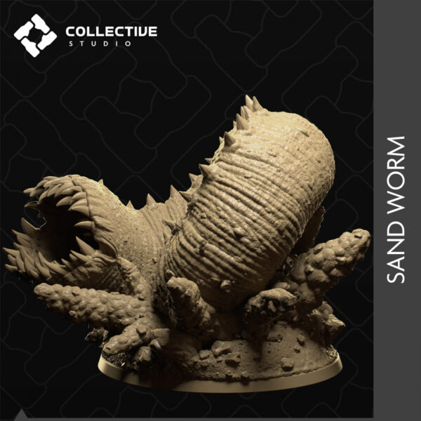Sand Worm 3D Miniature Collective Studio - Image 2