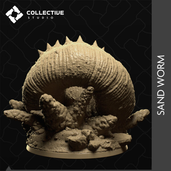 Sand Worm 3D Miniature Collective Studio - Image 4