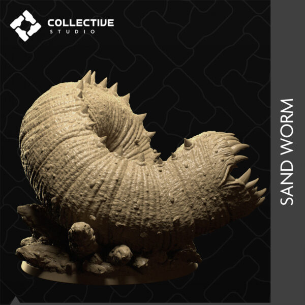 Sand Worm 3D Miniature Collective Studio - Image 3