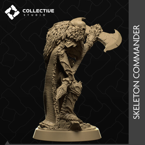 Skeleton Commander 3D Miniature Collective Studio - Image 3