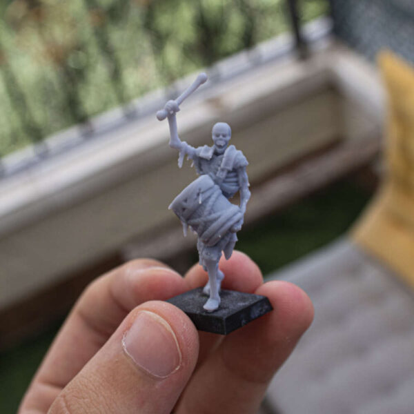 Skeleton Spearmen 3D Miniature Highland Miniatures - Image 4