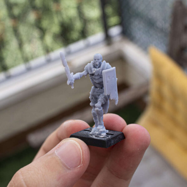 Skeleton Spearmen 3D Miniature Highland Miniatures - Image 3