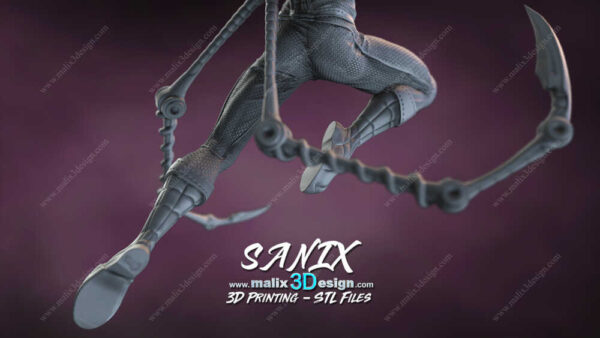 Spiderman 3D Model Figure Sanix 3D - Image 7