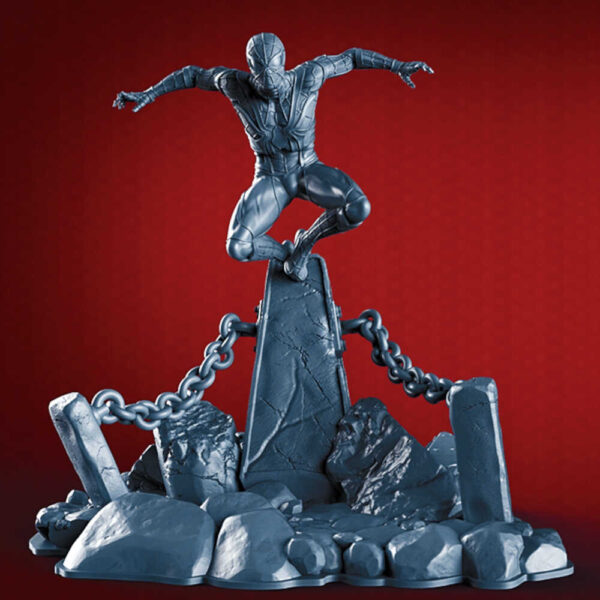 Spiderman (Infinite War) 3D Model Figure Sanix 3D