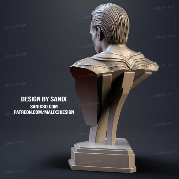Superman 3D Model Bust Sanix 3D - Image 4