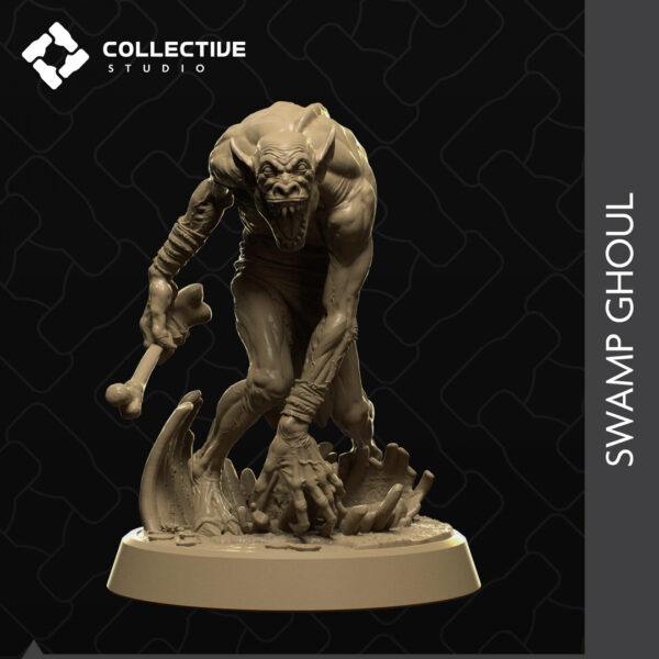 Swamp Ghoul 3D Miniature Collective Studio