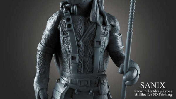 Donatello 3D Model Figure Sanix 3D - Image 7