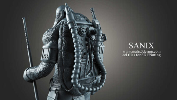 Donatello 3D Model Figure Sanix 3D - Image 6