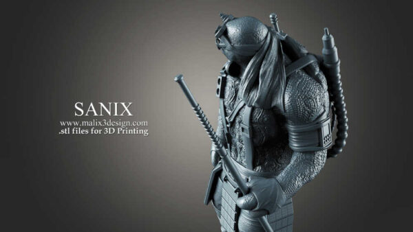 Donatello 3D Model Figure Sanix 3D - Image 2