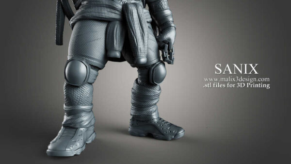 Michelangelo 3D Model Figure Sanix 3D - Image 6
