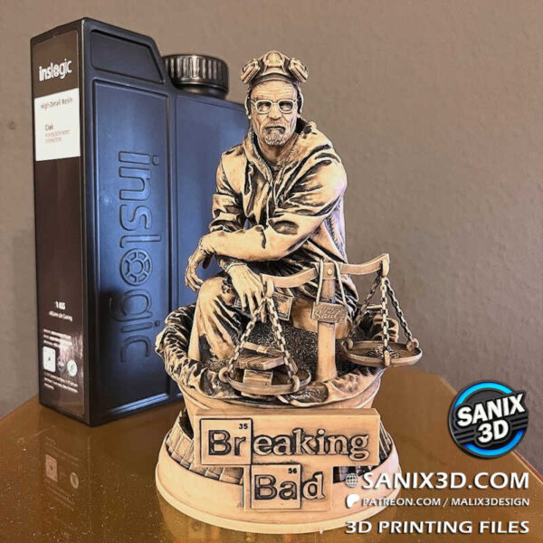Walter White 3D Model Figure Sanix 3D - Image 7