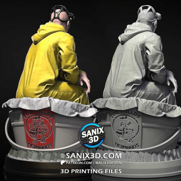 Walter White 3D Model Figure Sanix 3D - Image 3