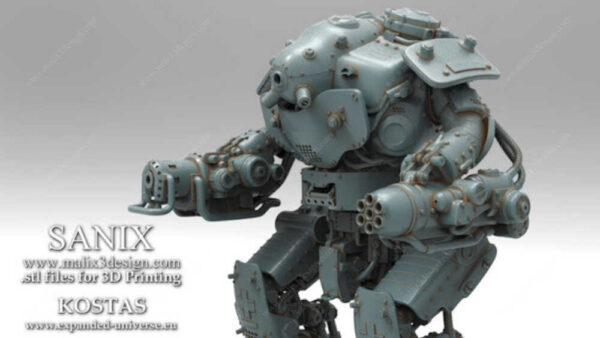 Zitadelle 3D Model Figure Sanix 3D