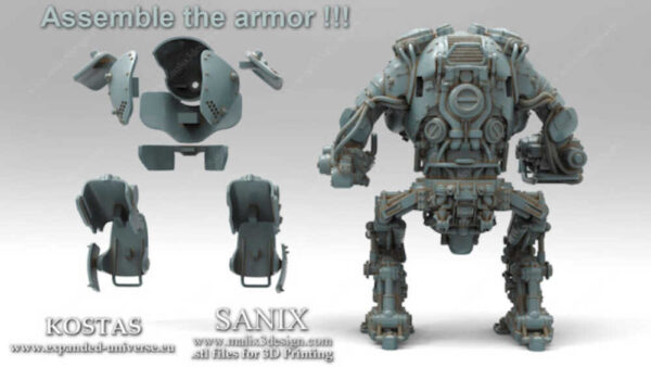 Zitadelle 3D Model Figure Sanix 3D - Image 3