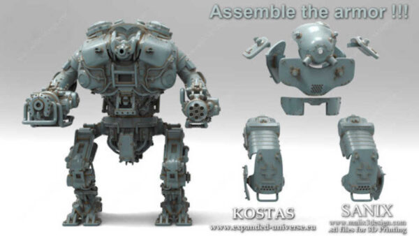 Zitadelle 3D Model Figure Sanix 3D - Image 2