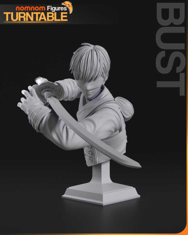 9S from NieR Automata 3D Model Bust NomNom