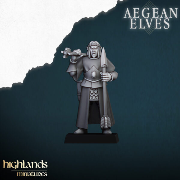 Aegean Elves Ballista 3D Miniature Highland Miniatures - Image 6
