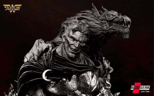 Ares 3D Model Bust B3dserk