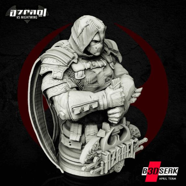Azrael 3D Model Bust B3dserk - Image 3