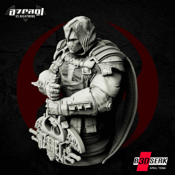 Azrael 3D Model Bust B3dserk - Image 5