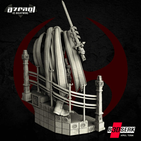 Azrael 3D Model Figure B3dserk - Image 3