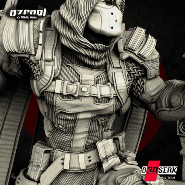 Azrael 3D Model Figure B3dserk - Image 5