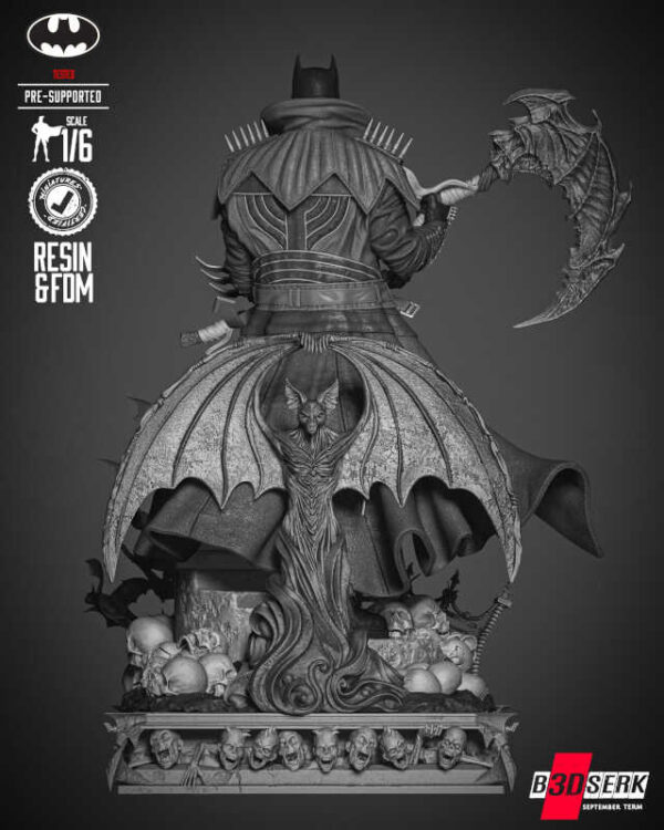 Batman Dark Nights Metal 3D Model Figure B3dserk - Image 4