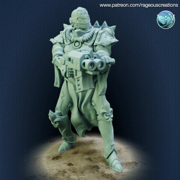 Battle Nun Squad 3D Miniature Rageous Creations - Image 9