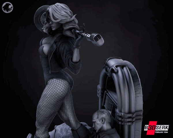 Black Canary 3D Model Figure B3dserk - Image 4