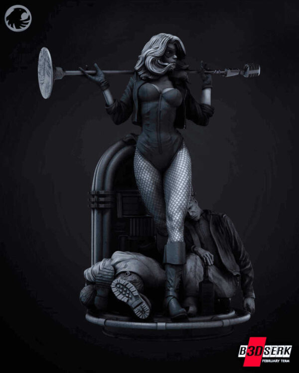Black Canary 3D Model Figure B3dserk - Image 5