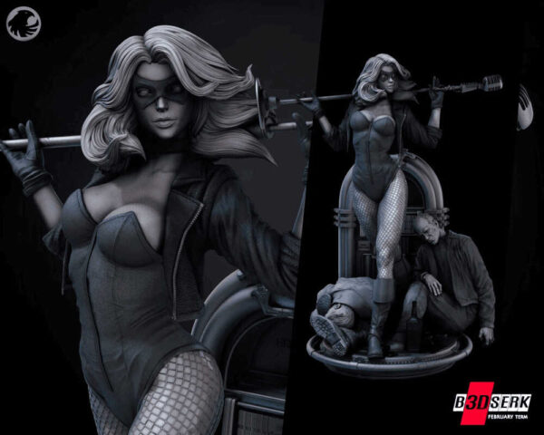 Black Canary 3D Model Figure B3dserk - Image 6