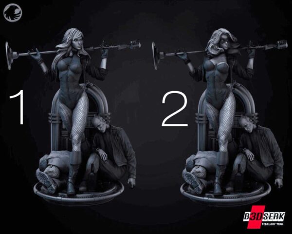 Black Canary 3D Model Figure B3dserk - Image 2