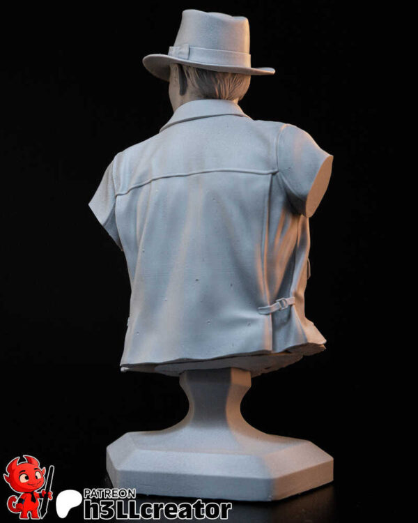 Indiana Jones 3D Model Bust H3llCreator - Image 6