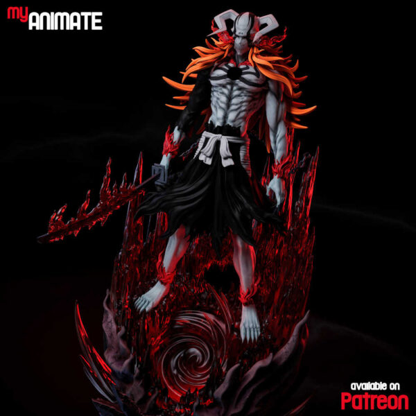 Ichigo Kurosaki Full Hollow 3D Model Figure myAnimate - Image 3