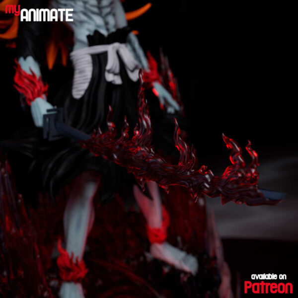 Ichigo Kurosaki Full Hollow 3D Model Figure myAnimate - Image 5