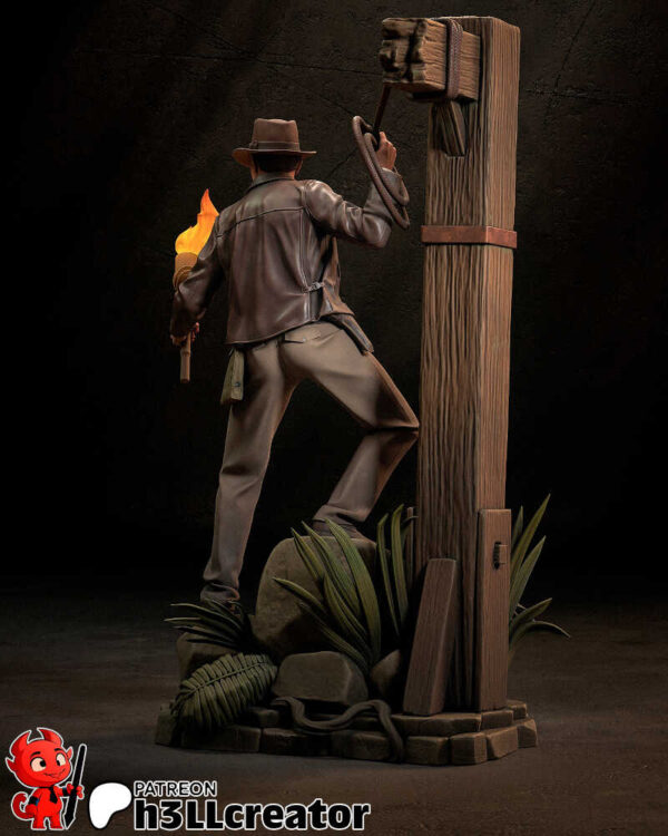 Indiana Jones 3D Model Figure H3llCreator - Image 5