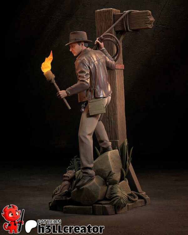 Indiana Jones 3D Model Figure H3llCreator - Image 6