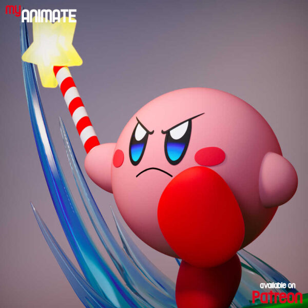 Kirby 3D Model Figure myAnimate - Image 4