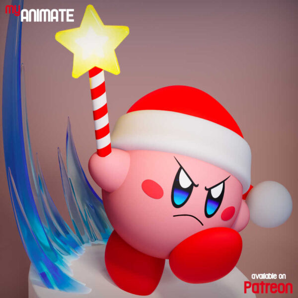 Kirby 3D Model Figure myAnimate - Image 6