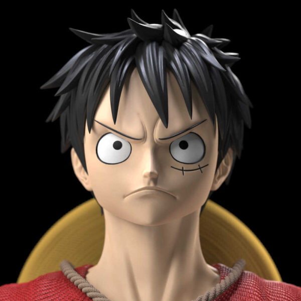 Luffy 3D Model Bust myAnimate - Image 3