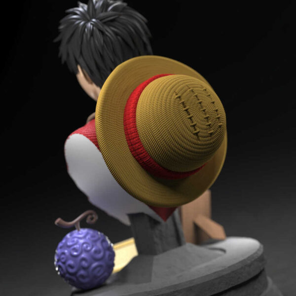 Luffy 3D Model Bust myAnimate - Image 5