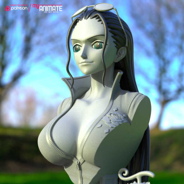 Nico Robin 3D Model Bust myAnimate - Image 3