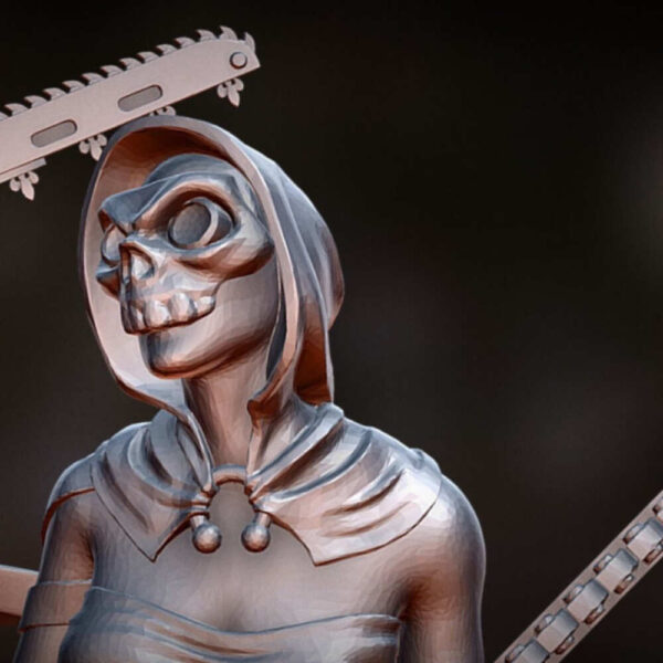 Punished Chainsword Nuns 3D Miniature Rageous Creations - Image 2