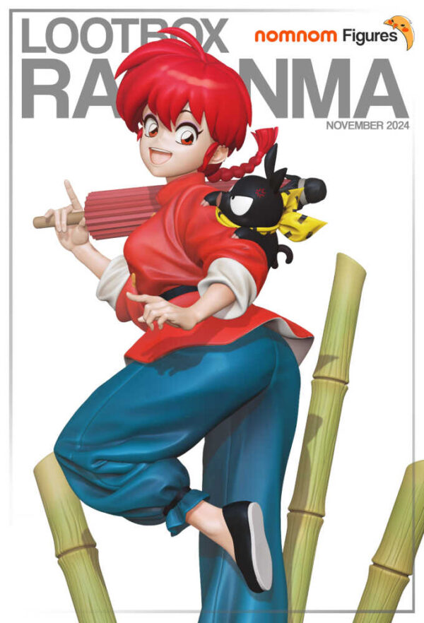 Ranma 3D Model Figure NomNom